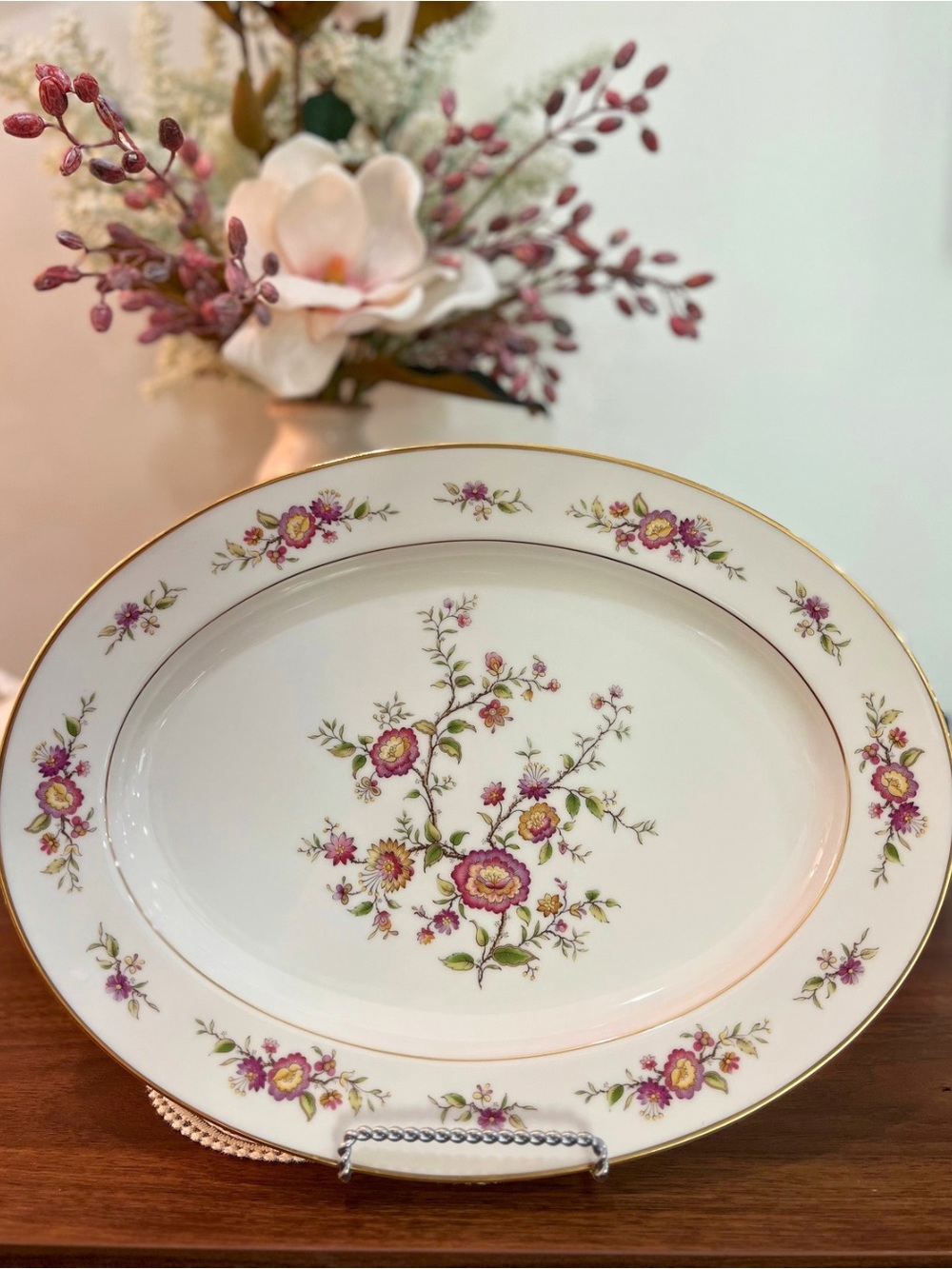 Vintage Noritake Ivory China “Asian Song” Serving Set